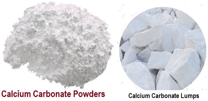 Calcium Carbonate Powder and Lumps