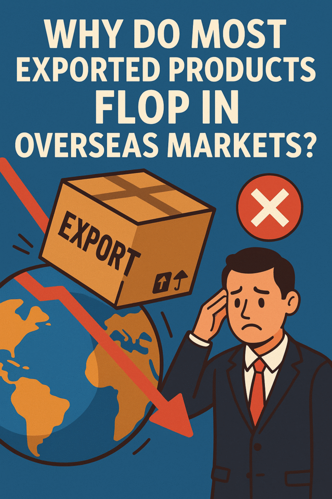 Why Do Most Exported Products Flop in Overseas Markets