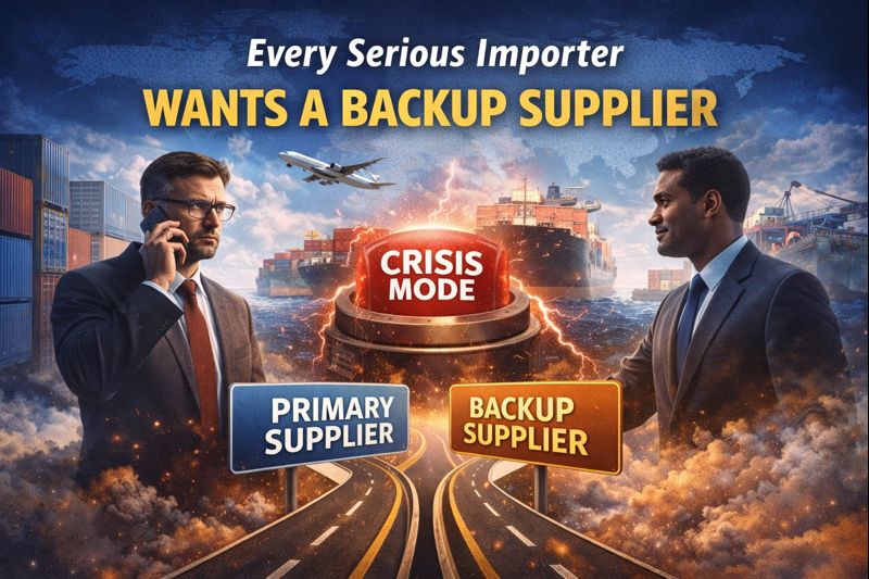 It’s True: Every Serious Importer Wants a Backup Supplier